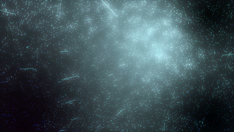 abstract particles space