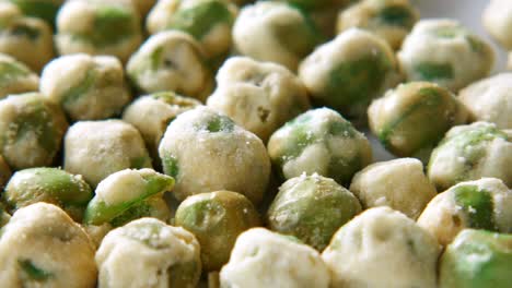 guisantes verdes crujientes