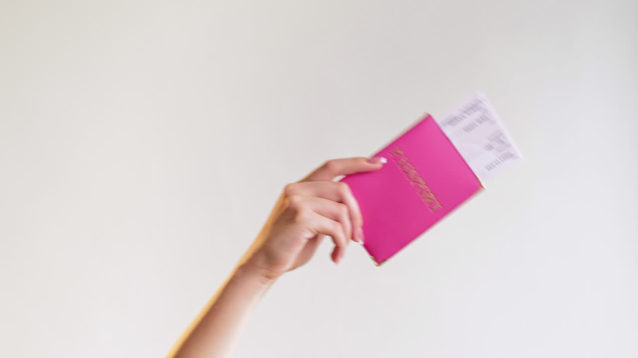 conjunto de tarjetas de embarque de pasaporte internacional 4