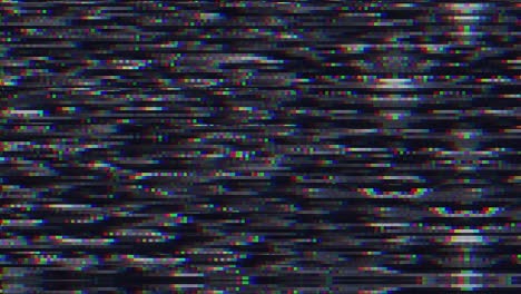 diseño único abstracto animación digital ruido de píxeles error de fallo daño de video