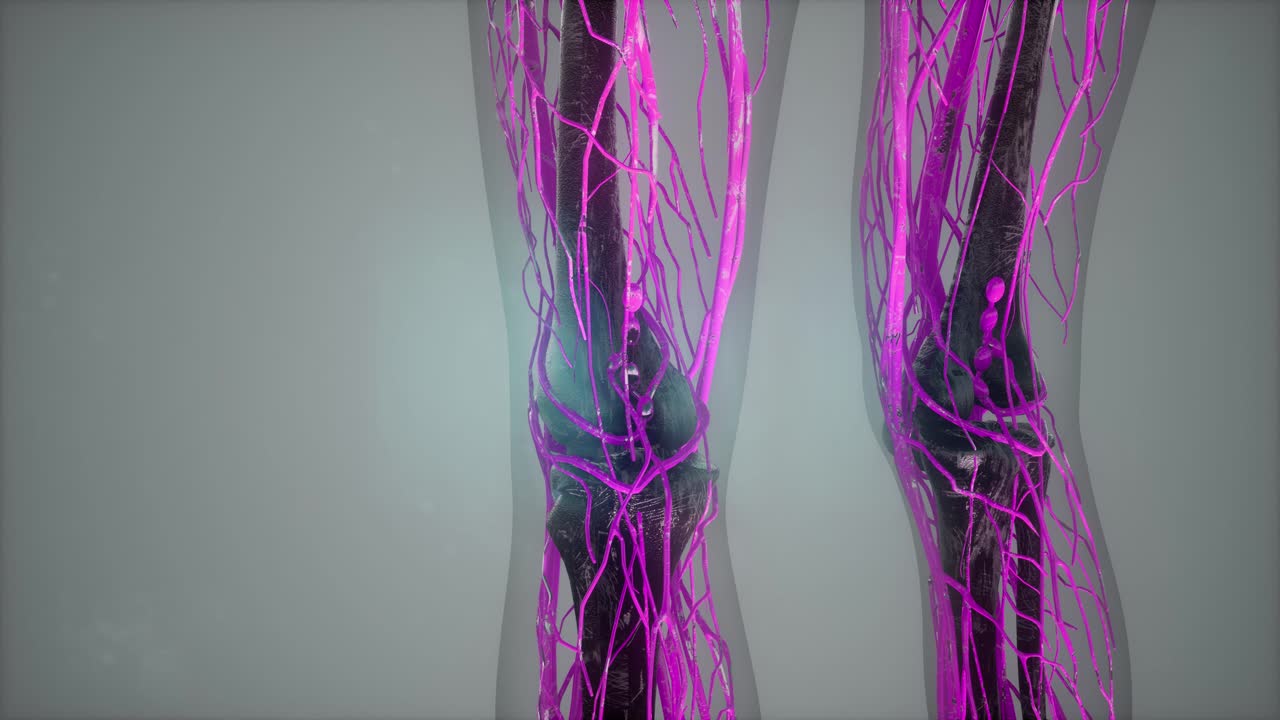 인체의 해부학 단층 촬영 스캔