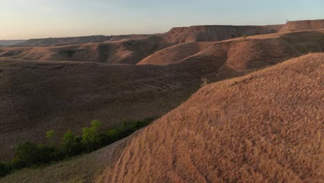 golden rolling hills landscape