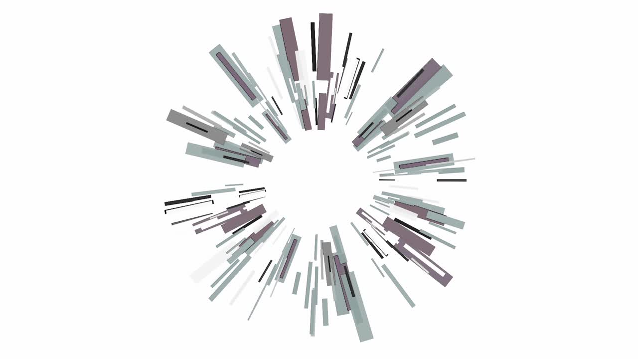 Abstract Geometric Background with Radial Burst Pattern