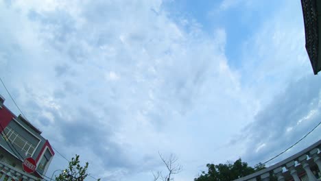 time lapse of sky at evening to night