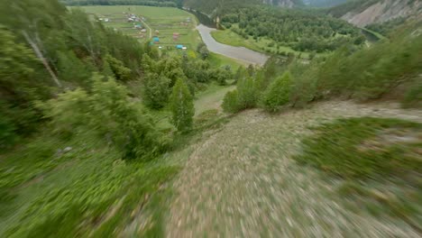 the reserve is on the territory with mountainous terrain. watersheds are piled with mica slates. the northern slopes of the mountains are overgrown with dense forest and shrubs.