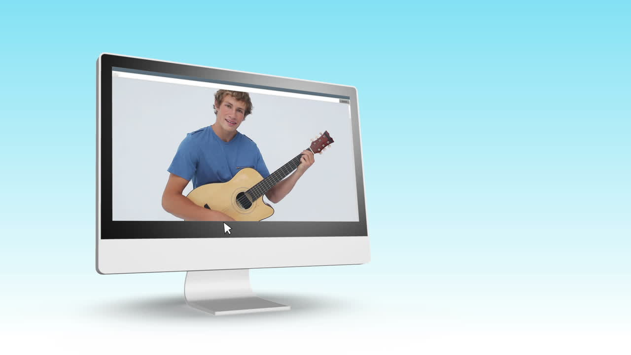 videos de adolescentes en una computadora