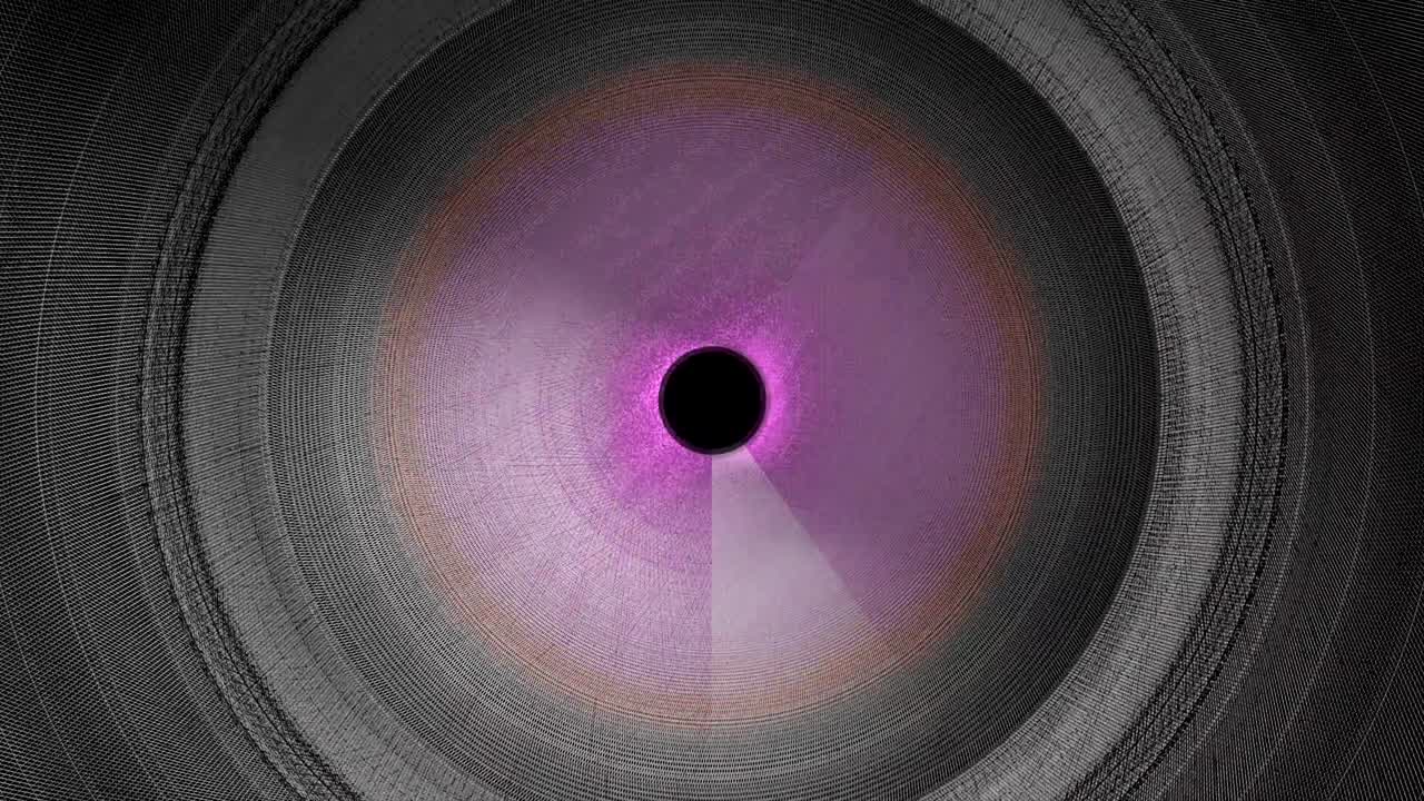 Glitch Background With Circles 20