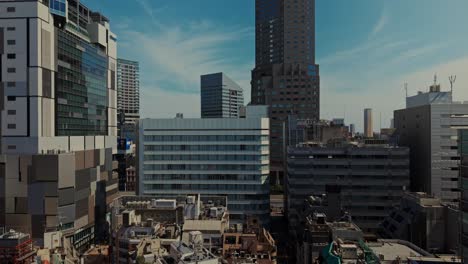 Urban Cityscape with Skyscrapers