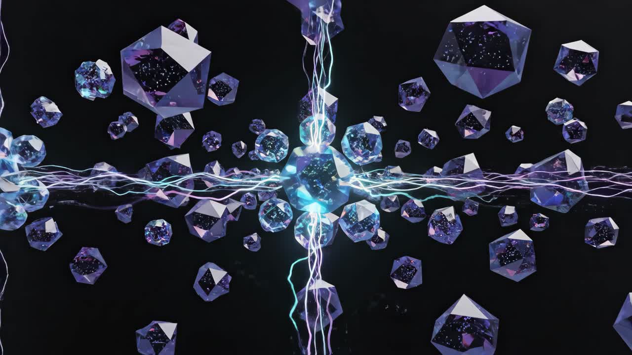 Crystals with Energy Lightning