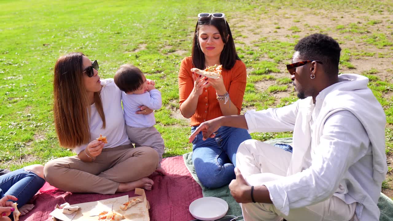 Group Picnic in the Park