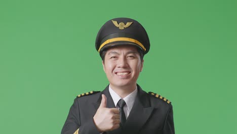 pilot giving thumbs up