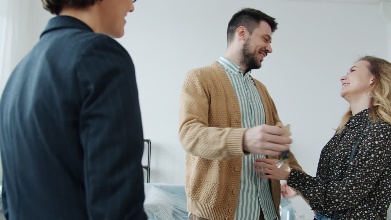 Couple Viewing New Home with Realtor