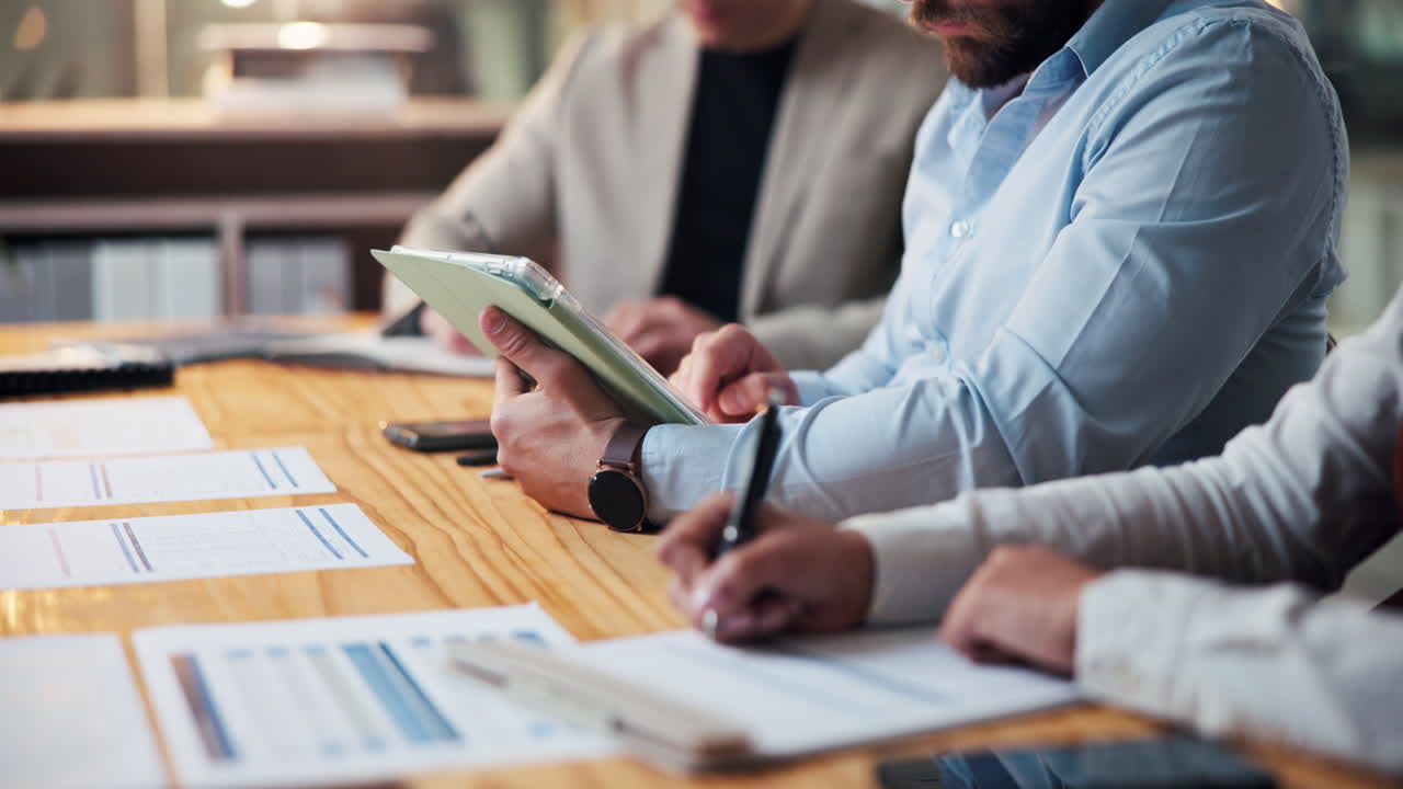 Business meeting at the office