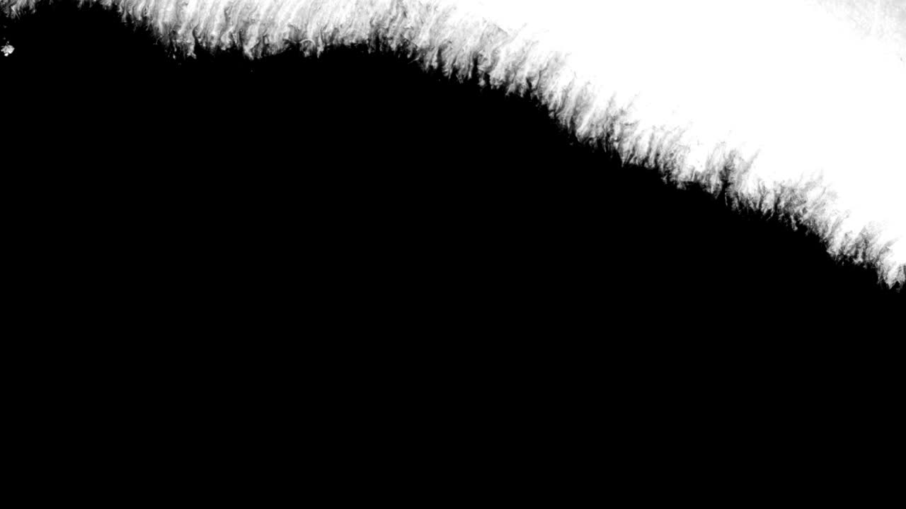 색 배경에 검은색 잉크 방울 디자인