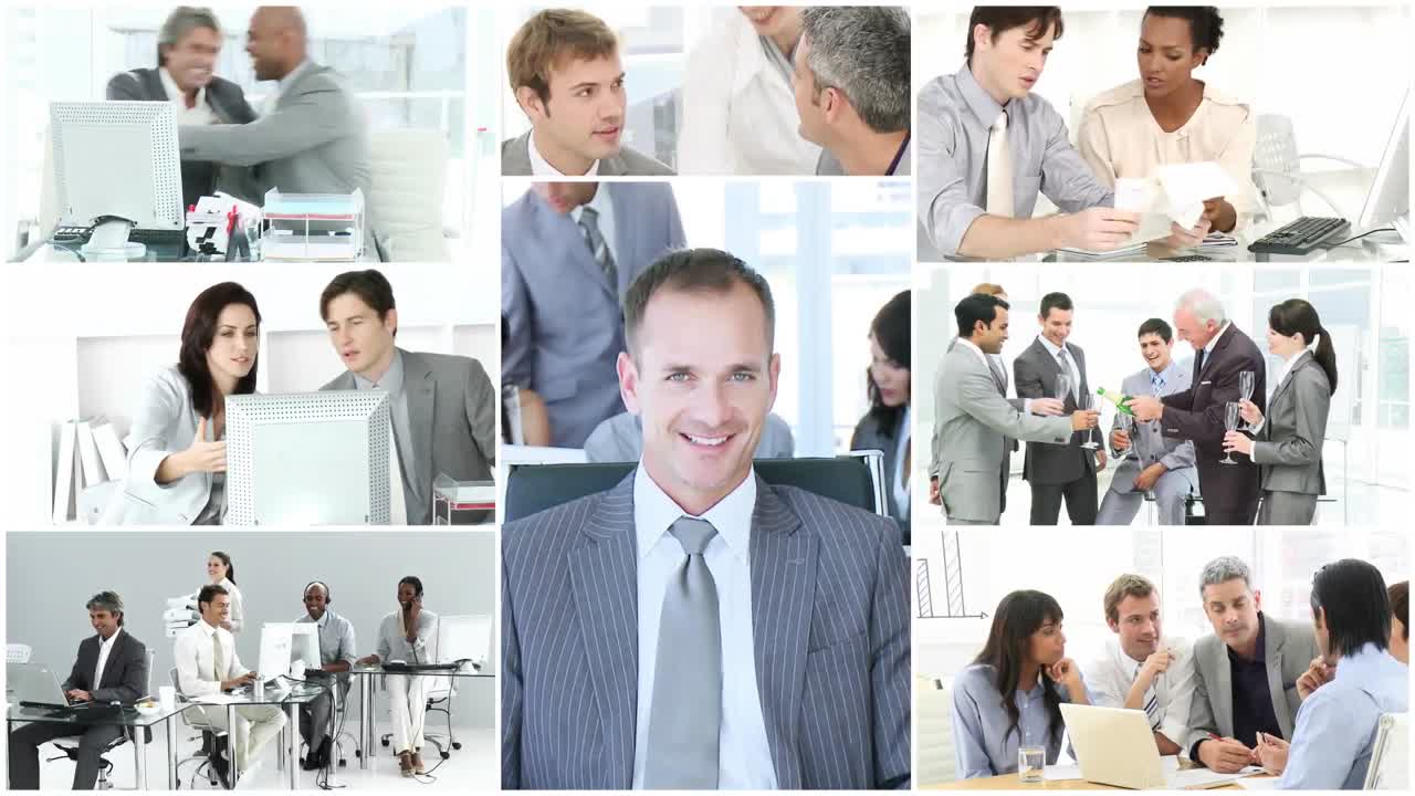 бизнес команда на работе