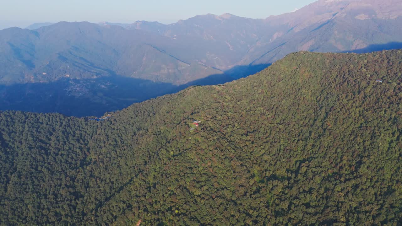 Beautiful landscape scenery of Nepal mountain.