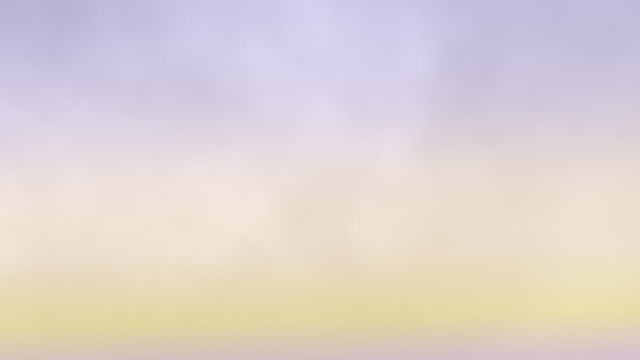 구름과 함께 흐릿한 일몰 꿈꾸는 전망