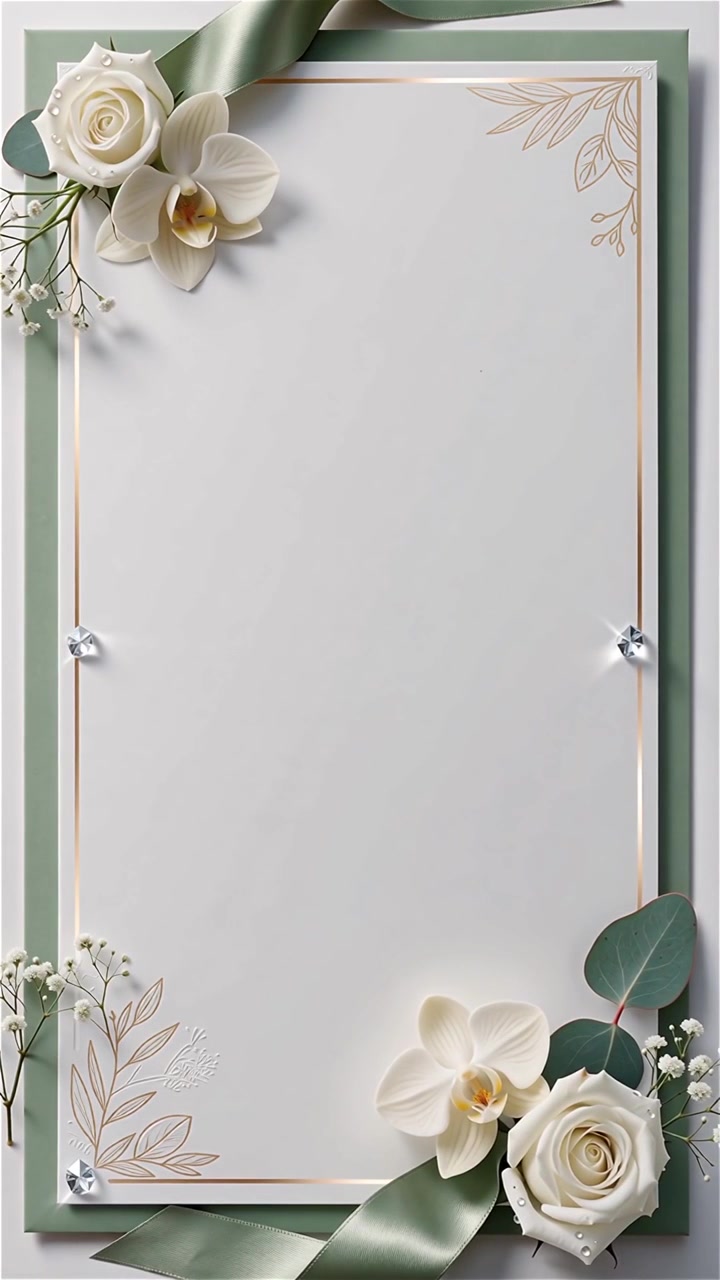Minimalist Luxury Wedding Invitation Background