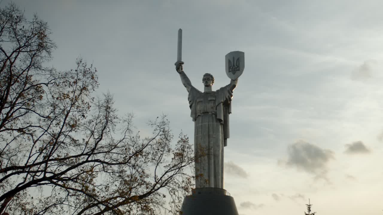 Motherland Monument in Kyiv, Ukraine