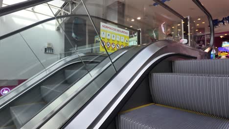 up and down: a day at the escalator-lined mall