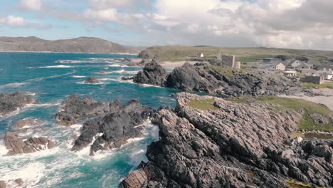 Castillo-Doagh-En-Inishowen,-Donegal-Irlanda