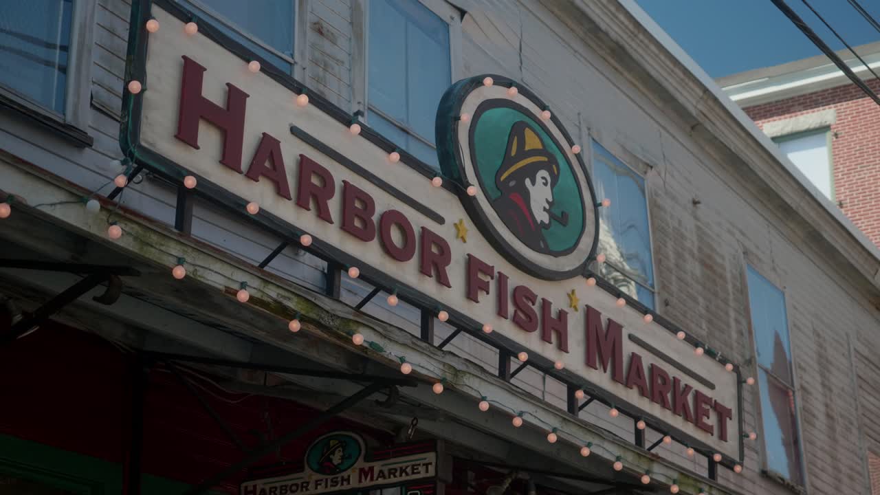Harbor Fish Market Sign