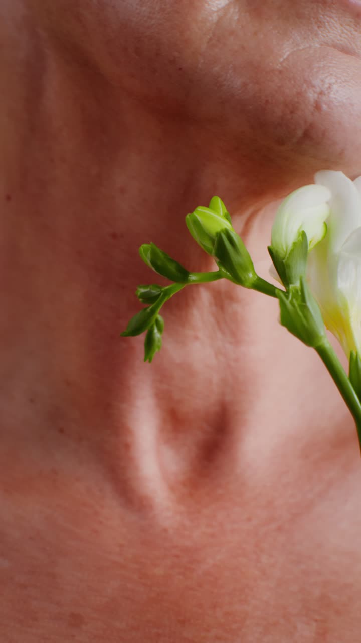 White Freesia and Skin