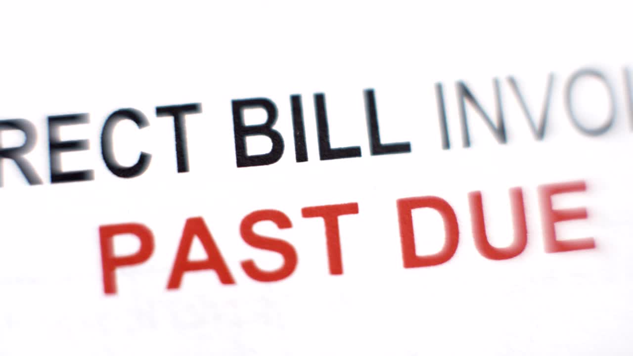 Bill Past Due Notice