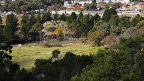 scenic view of ballarat's natural and urban landscape