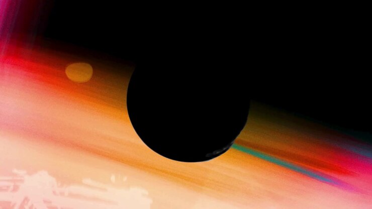Abstract Motion Graphics with Floating Spheres and Vibrant Light Streaks
