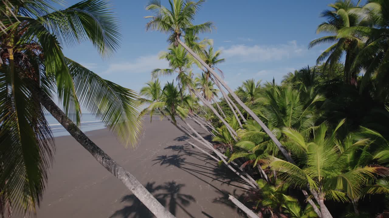 empty beach in Costa Rica