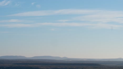 Lapso-De-Tiempo-En-La-Nube-Fuera-De-Comstock,-Texas-Cerca-De-La-Frontera-Entre-Estados-Unidos-Y-México