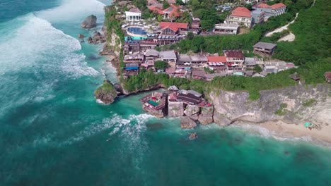 bali suluban uluwatu beach aerial