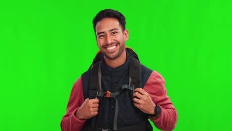 Hiking,-join-us-and-man-green-screen
