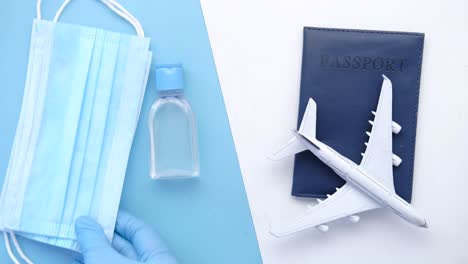 travel essentials and safety measures during a pandemic.