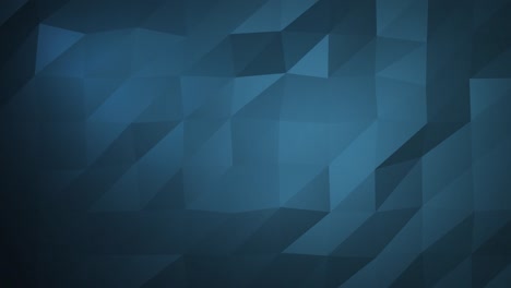 dark blue polygonal geometric surface. computer generated seamless loop abstract motion background. 4k