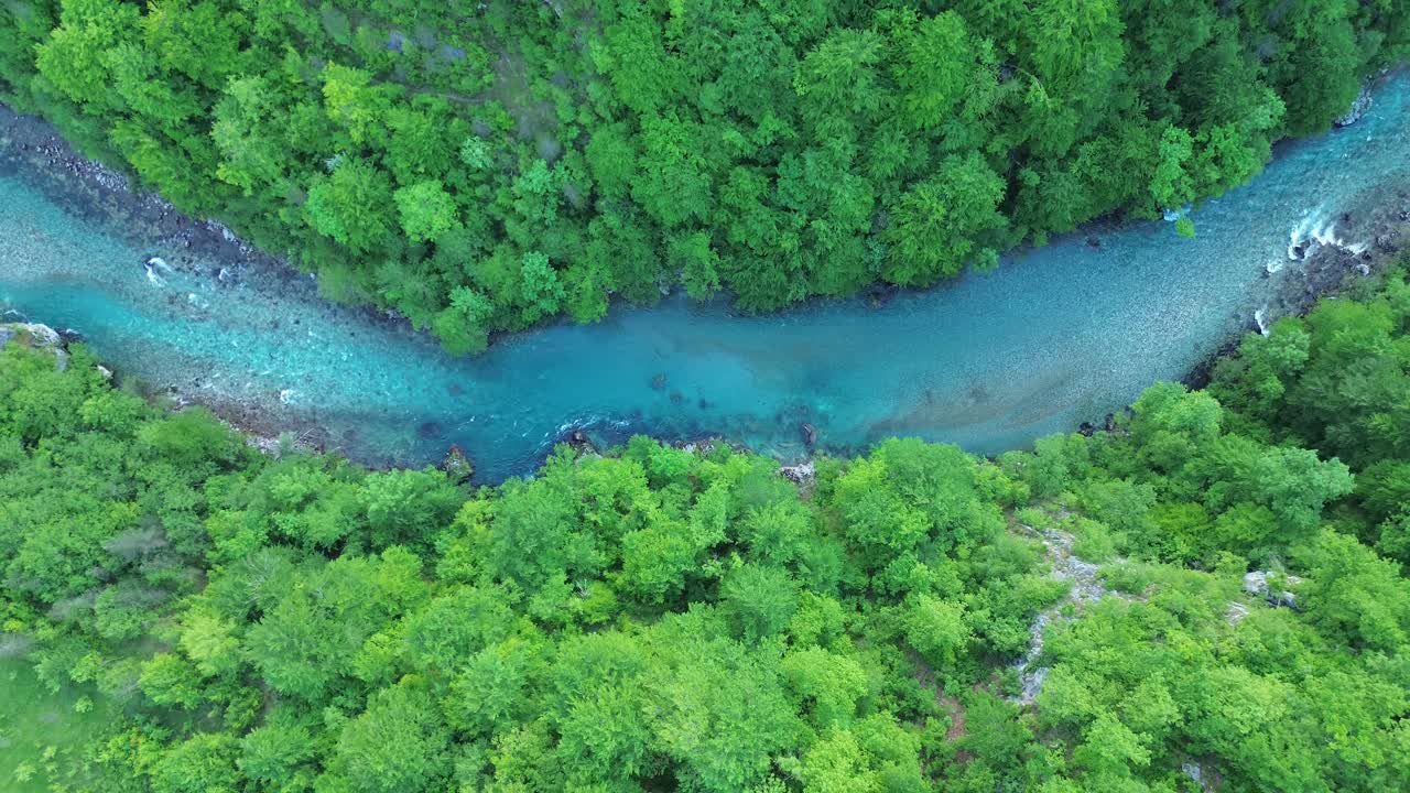 The Tara River Canyon, Durmitor National Park, Aerial