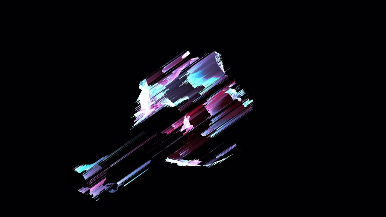 이동 및 픽셀 정렬 효과를 가진 3d 객체, 픽셀 아트 애니메이션