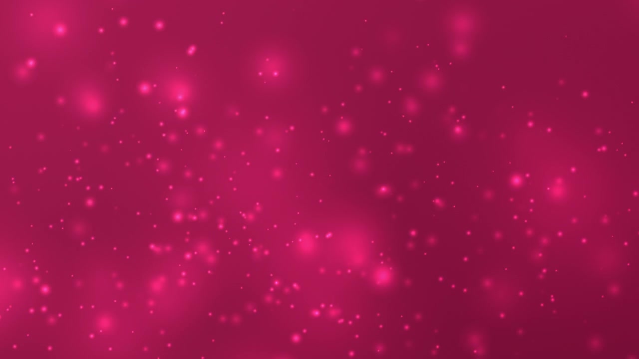 Animazione a particelle rosate in loop per sfondo di presentazione astratto