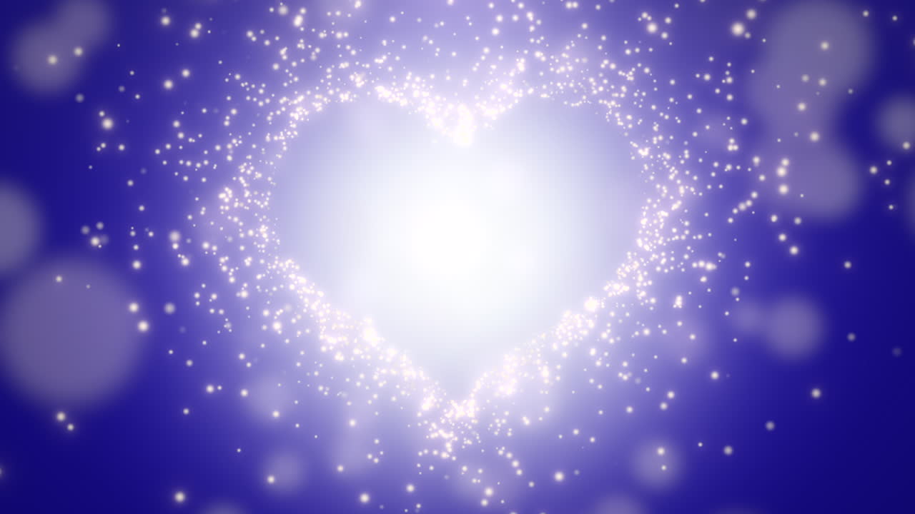 근접 촬영 결혼식 배경으로 사랑의 푸른 마음