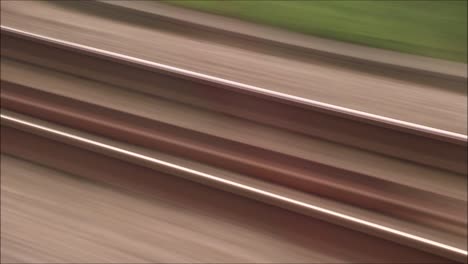 A-passenger-view-of-a-mainline-train-journey-in-England,-United-Kingdom,-from-Retford-to-King's-Cross-Station