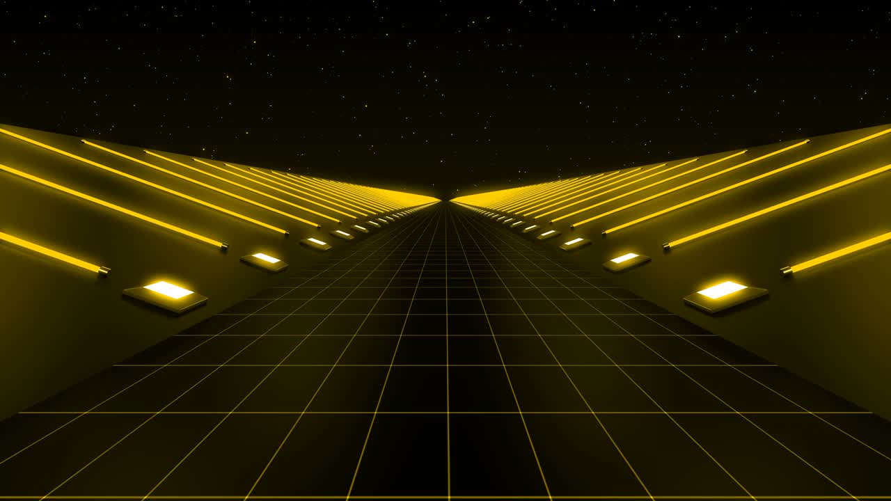 기술적인 루프 추상적인 배경 복도 터널