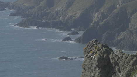 La-Costa-Sur-De-Devon-En-Un-Tranquilo-Día-Soleado