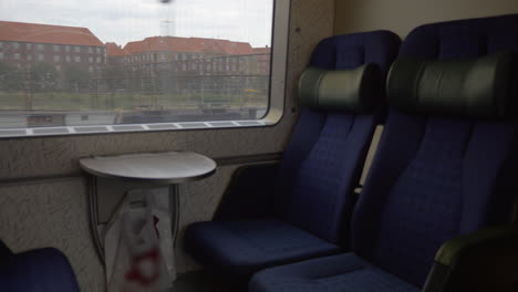 empty seats in moving train