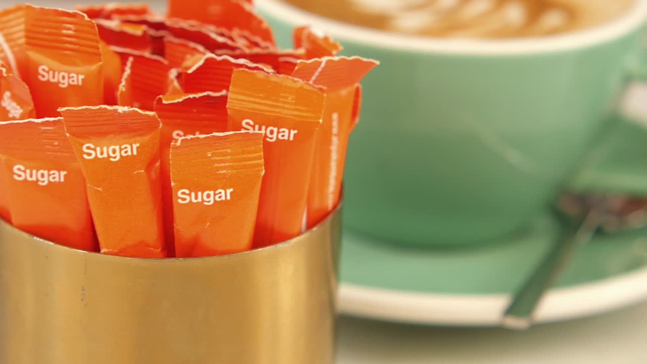 Sugar Packets and Coffee