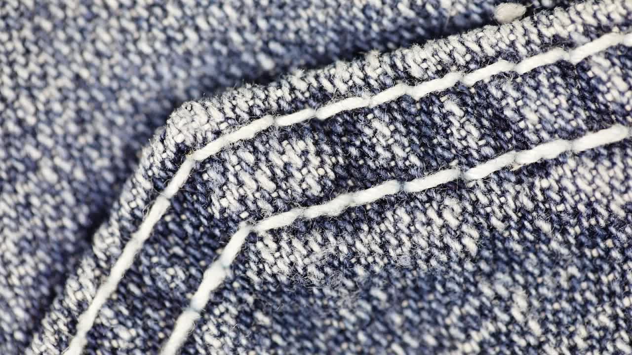 textura de jeans de mezclilla azul - fondo de jeans, vista superior, primer plano