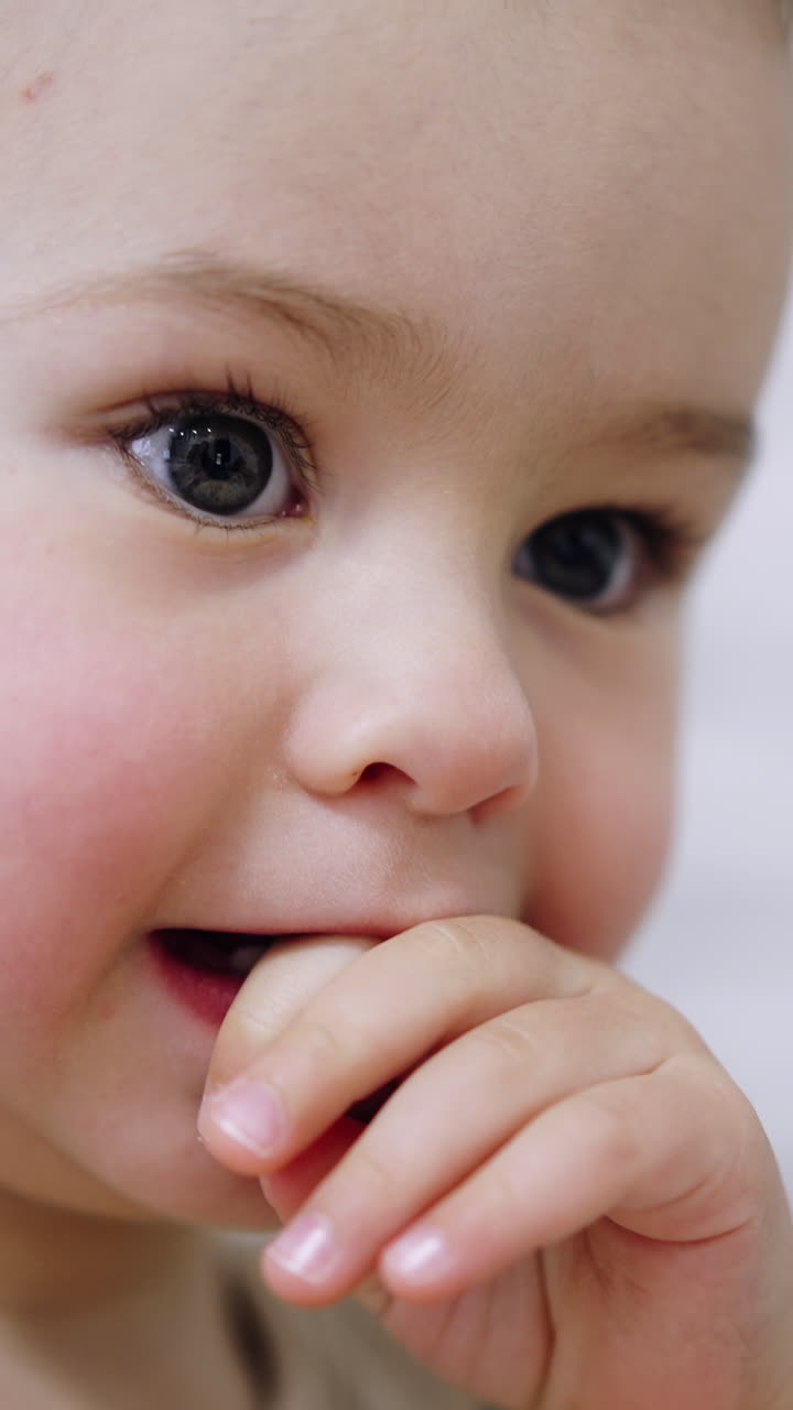 Close-up Portrait of a Baby