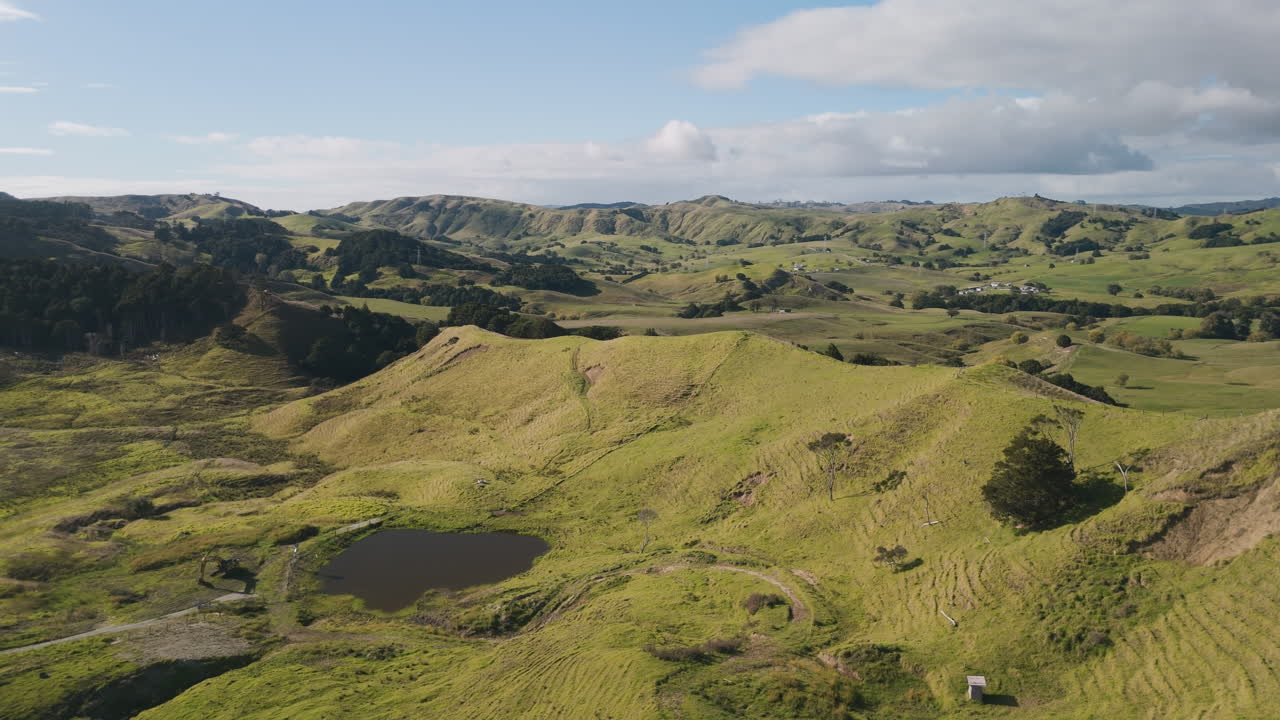 Paesaggio rurale della Nuova Zelanda