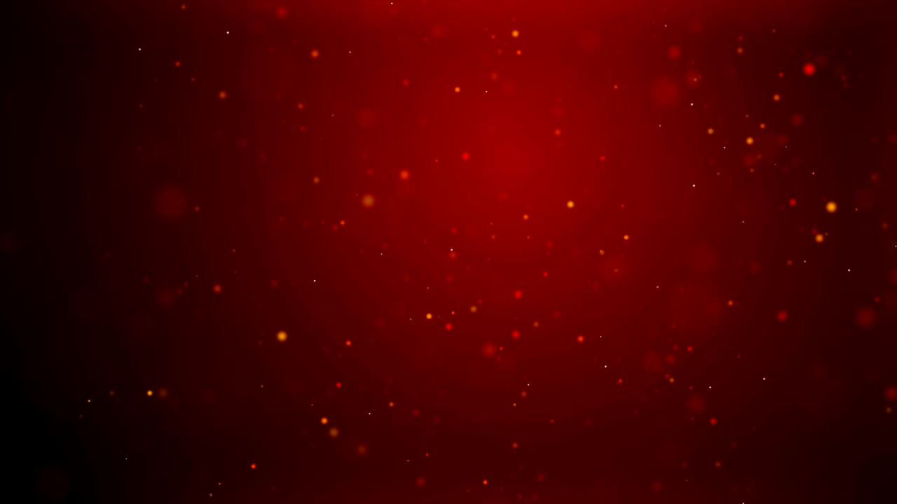 Sfondo astratto rosso scuro con particelle sfocate ed effetto luce, elaborato con tonalità scure e grana.