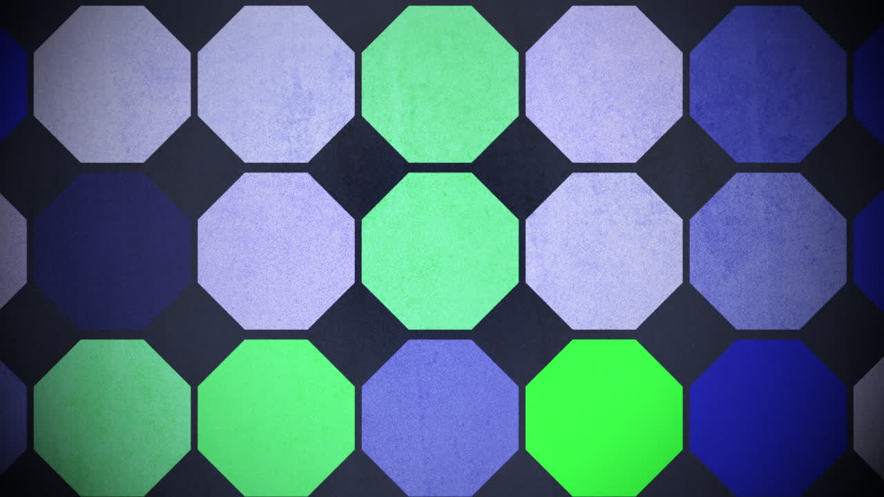 movimiento colorido patrón hexagonal 2